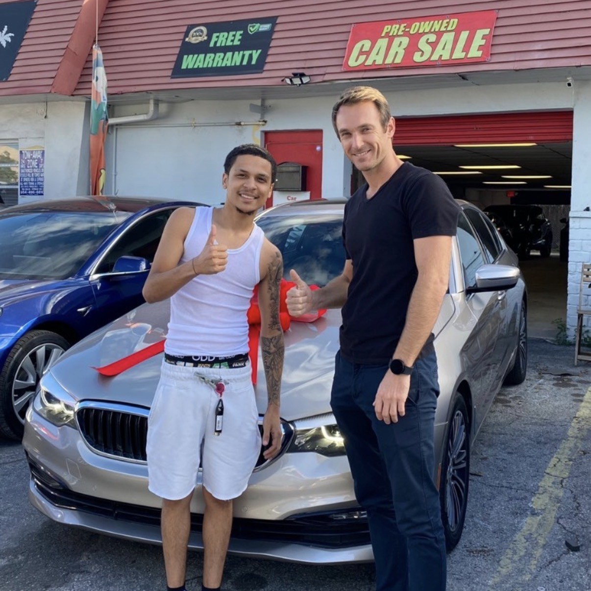 Car Superstore customer taking delivery of their vehicle 8