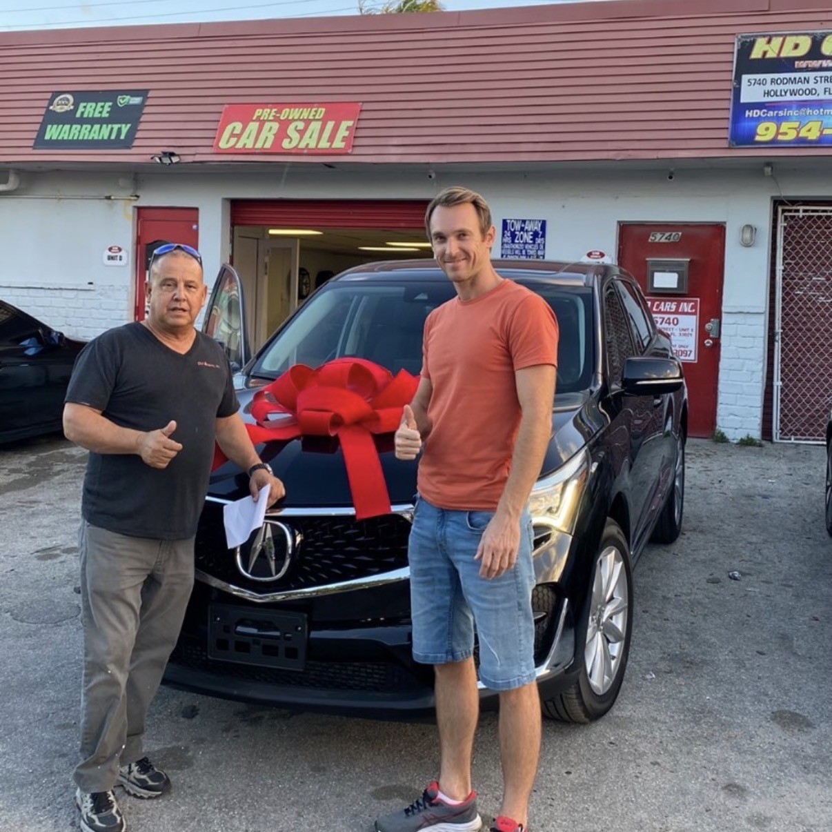 Car Superstore customer taking delivery of their vehicle 9