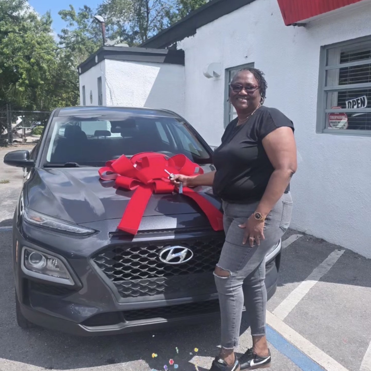 Car Superstore customer taking delivery of their vehicle 16