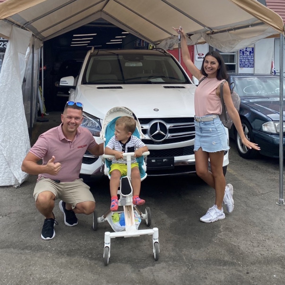 Car Superstore customer taking delivery of their vehicle 7